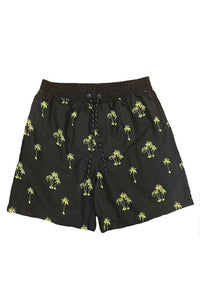 Palm Tree Print Swim Shorts