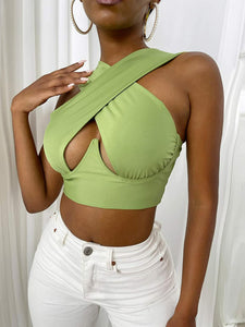 Women's Criss Cross Tank Tops