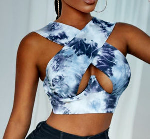 Women's Criss Cross Tank Tops